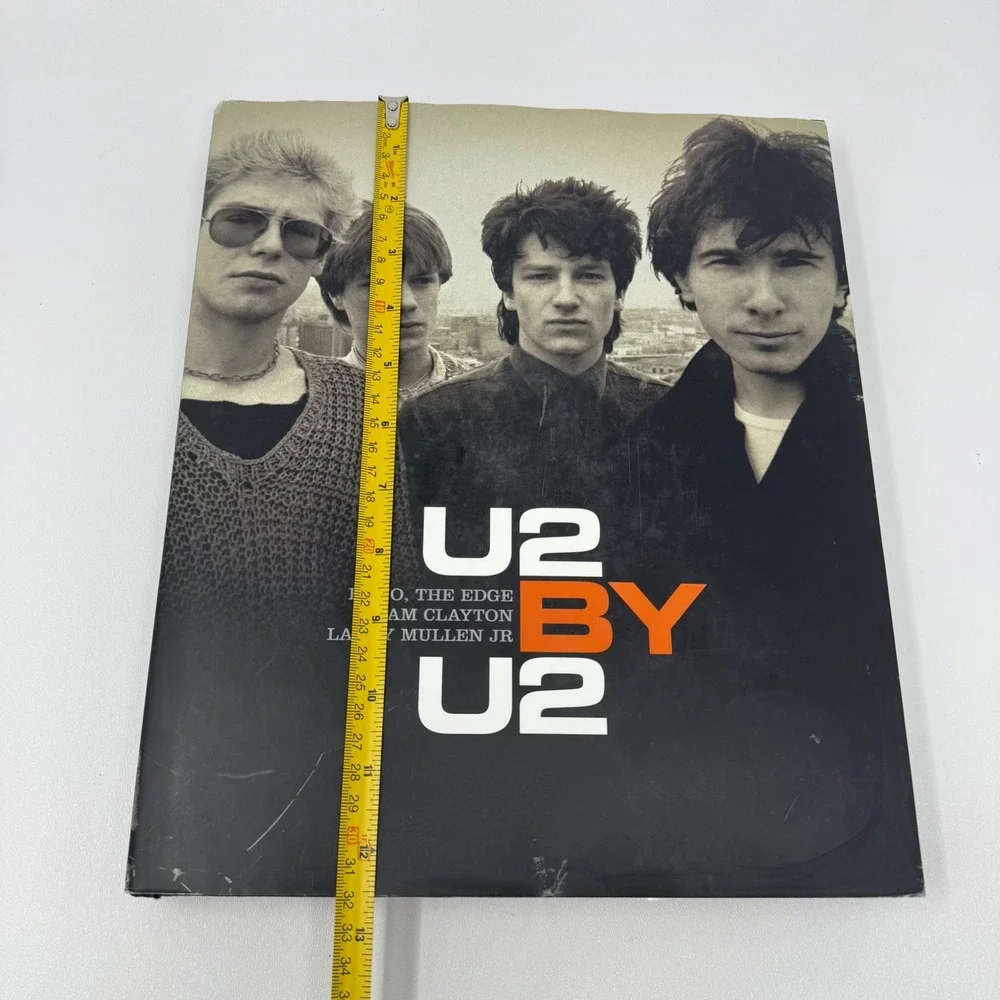 U2 by U2 Hardcover Book Bono The Edge Adam Clayton Larry Mullen Jr HarperCollins